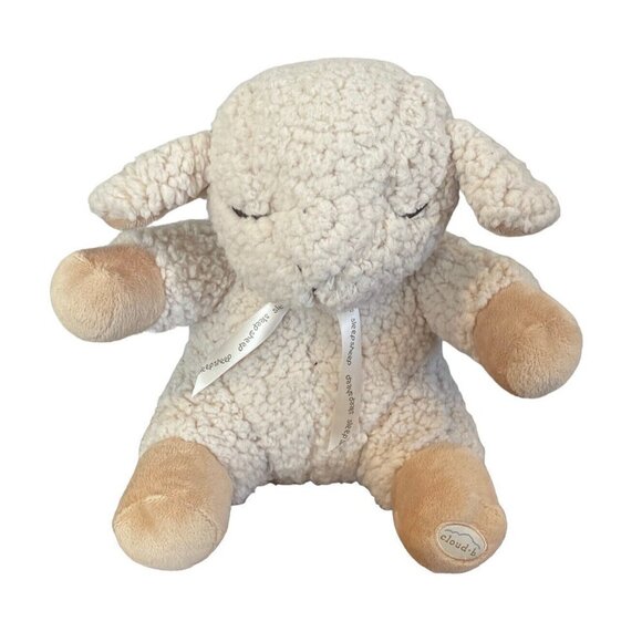 Cloud B Sleep Sheep Friends Soft Plush Baby Crib Toy Soothing Sound Music Works - Picture 1 of 8
